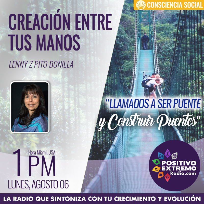 CREACION ENTRE TUS MANOS LUNES AGOSTO 06