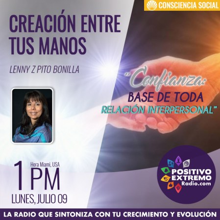 CREACION ENTRE TUS MANOS LUNES JULIO 9